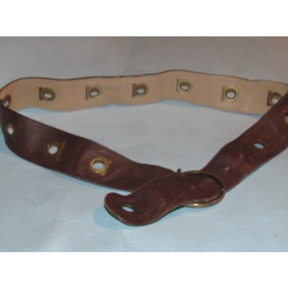 Salvatore Ferragamo Gancini Brown Leather Belt main image 9